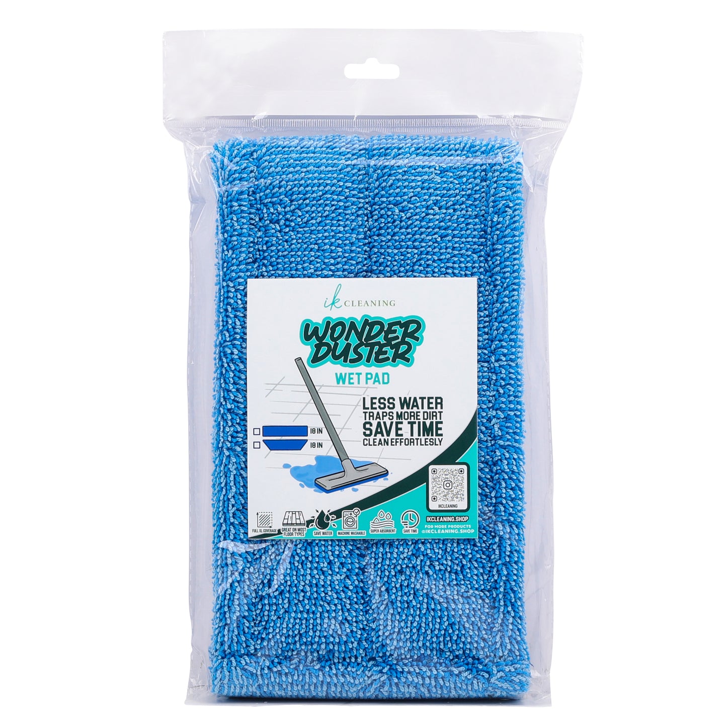 Wonder Duster (Wet Mop) - The Ultimate Microfiber Pad