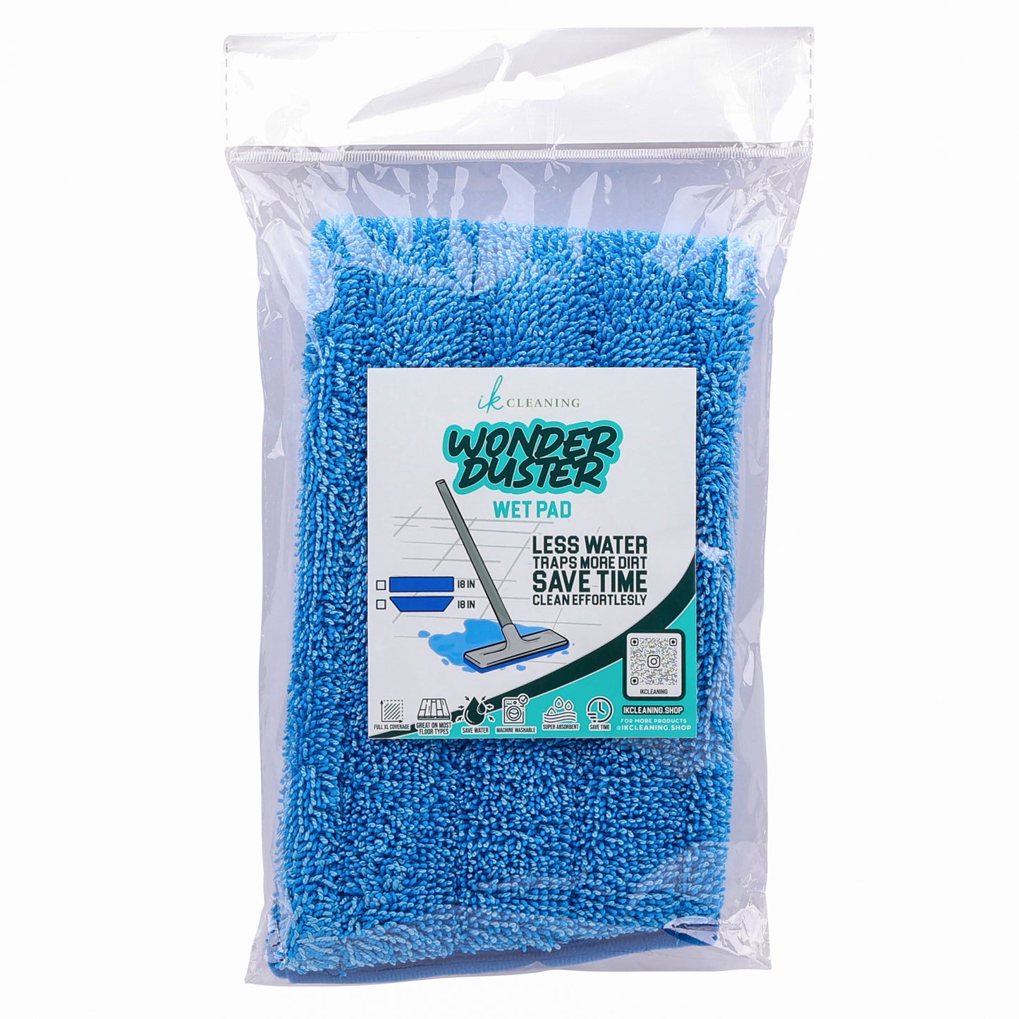 Wonder Duster (Wet Mop) - The Ultimate Microfiber Pad